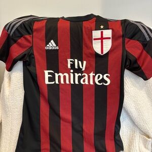 AC Milan x Adidas Soccer Jersey Size Small